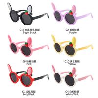 Polarized silicone sunglasses with UV400 protection for kids T22166-OU