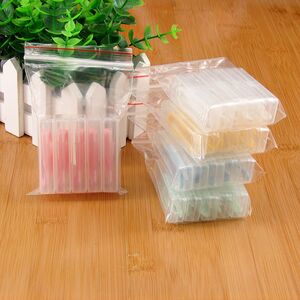 Комплект из 5 штук мини-наборов для мягких контактных линз - пинцет + присоска XY3000连体夹PP