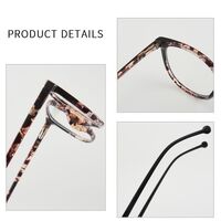 TR90 plastic frame or glasses with blue light protection, with spring hinges FA87183