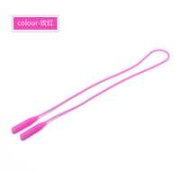 Silicone string eyeglasses holder 27 cm, hole 4*7 mm