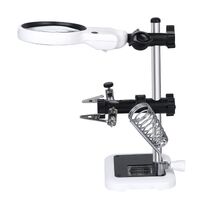 Лупа настольная мультифункциональная с подсветкой 16129AC-XX, увеличение: 3,5X, 5,25X