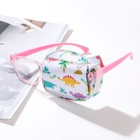 Окклюдер трёхмерный на очки, детская глазная мультипликационная маска при амблиопии, косоглазии, после операции