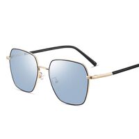 Очки металлические фотохромные с защитой от синего света 9651-GT