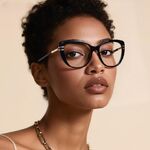 Оправа женская пластиковая из материала TR90, линзы с защитой от ультрафиолета и синего света FOCUS FCS2274