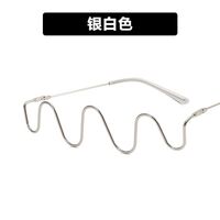 Metal glasses with blue light protection for women 2056-PN