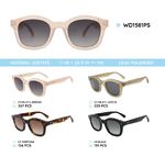 Plastic acetate frame polarized sunglasses WD1581PS