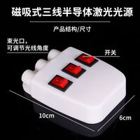 Concave and convex lenses set to demonstrate the refraction of light + light source + cards LX-6051