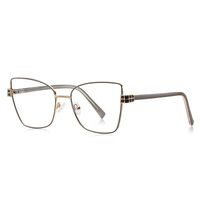 Оправа металлическая + TR90, линзы-блюблокеры с защитой от ультрафиолета и синего света More FCS3141