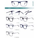 Combined frames for glasses, acetate + metal, with spring hinges  Big City JB25601