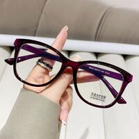 Plastic glasses with blue light protection for women 28013-PN
