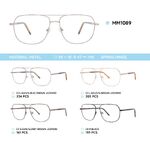 Metal men's frame for glasses MM1089