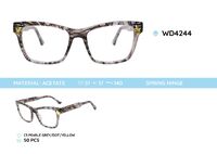 Plastic acetate eyeglasses frame for women WD4244