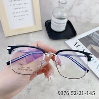 Hybrid frame, metal + TR90, with Blue Block coating SANTA 9376