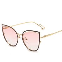 Metal sunglasses with UV400 protection 9701-2-GT