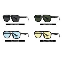 Plastic sunglasses in retro square frame Elit 9265-EL-1