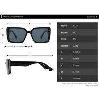 Plastic sunglasses Elit for women 9127-EL