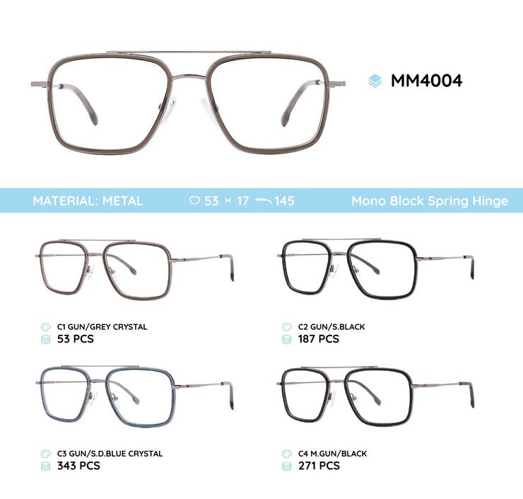 Оправа металлическая MM4004