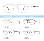 Metal men's frame for glasses MM1053
