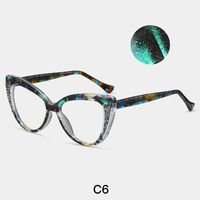 TR90 plastic frame or glasses with blue light protection, with spring hinges FA87301