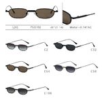 Polarized metal sunglasses for women Leke PS33102