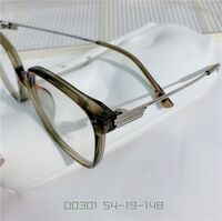 Hybrid metal + TR90 frame with colored Blue Block coating SANTA 00301