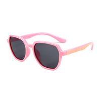 Polarized silicone sunglasses with UV400 protection for kids T111035
