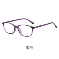 TR90 glasses for myopia, with Blue ray cut protection, diopters from 0.00 to -6.00, RMC=62-64, KY2820-5平光