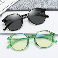 Photochromic plastic glasses with protection Blue Cut KY6011-2