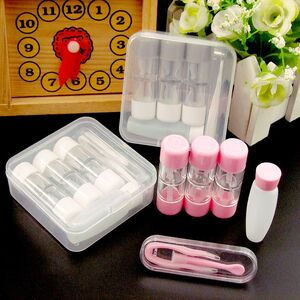 Soft contact lens kit with 3 containers XF-330