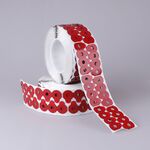 Lens blocking pads (Velcro, slippers, anti-slip pads), red, PE, 1000 pcs