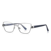 Metal + TR90 plastic Blue Blocker glasses frame for women with UV and blue light protection lenses More FCS3167