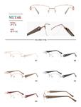 Nylor metal frames for glasses with spring hinges Big City LF1616
