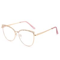 Metal glasses with blue light and UV protection 9751-GT