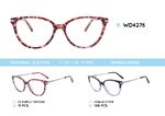 Plastic acetate eyeglasses frame for women WD4276