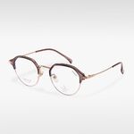 Оправа сверхлёгкая титановая + пластик с линзами с защитой от синего света TR90 MAMO T22037