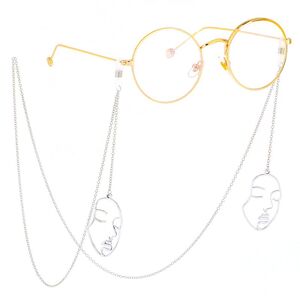 Металлическая нескользящая цепочка, с маской, для очков и масок GL383