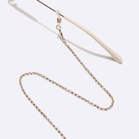 Rose gold metal non-slip chain, for glasses and masks GL1532