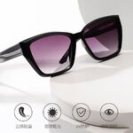 Plastic sunglasses with square frame for men Elit BZ3263-EL