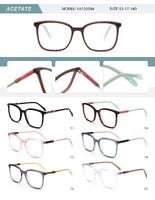 Plastic acetate frame for women with spring hinges YA150004-DA