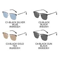 Photochromic glasses with blue light and UV protection 9669-GT