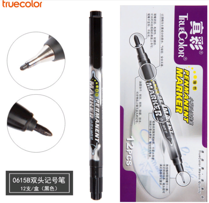 Маркер для разметки линз двусторонняя на масляной основе 0615B