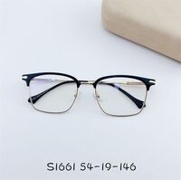 Оправа гибридная, металл +TR90, линзы с Blue Block покрытием SANTA S1661