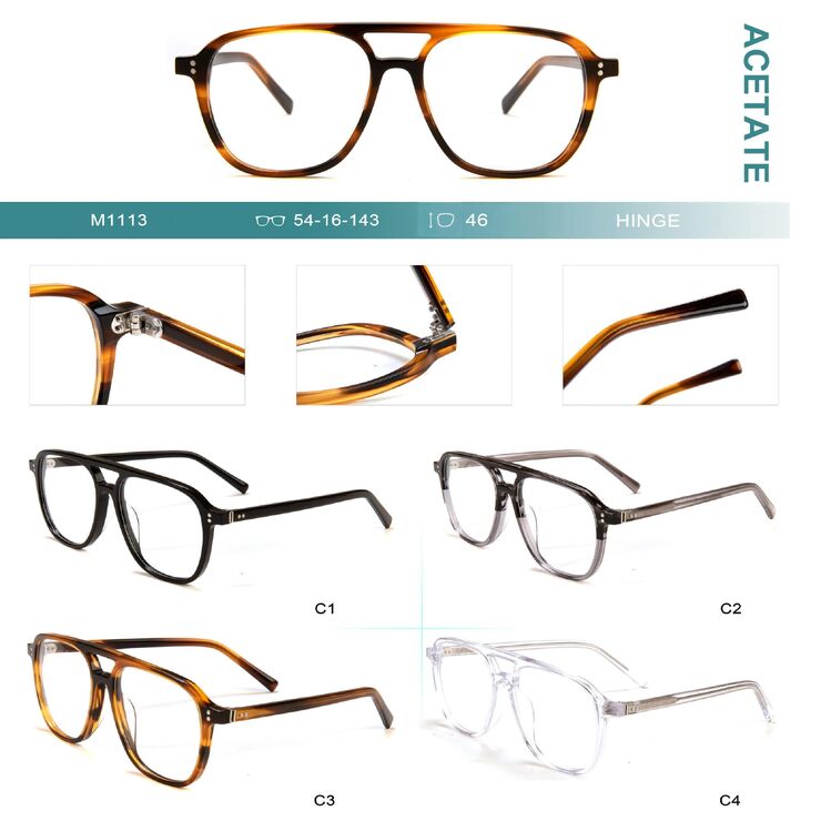 Оправа пластиковая из материала ацетат коллекция Big City M1113