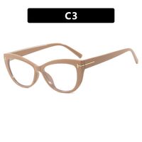 Plastic glasses with blue light protection for women 86045-7010-PN