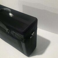 Mobile backpacker box (suitcase, trunk, organizer, display case) on wheels for frames and glasses for 180 slots JS-C191111