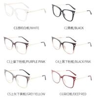 TR90 plastic frame or glasses with blue light protection, with spring hinges FA87061