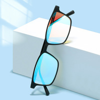 Blue Block TR90 glasses with blue light protection for colorblind people 9912