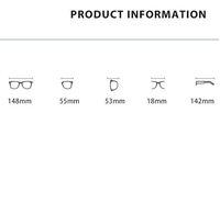 Plastic TR90 Blue Block glasses with blue light protection FENQI F30051