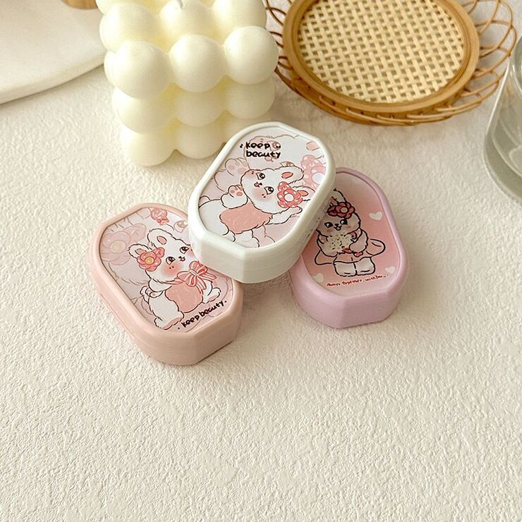 Мини-набор для мягких контактных линз TZ018小花兔