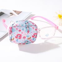 Окклюдер трёхмерный на очки, детская глазная мультипликационная маска при амблиопии, косоглазии, после операции